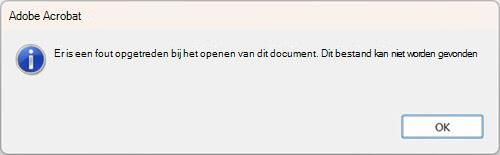 PDF-fout snel afdrukken Outlook Desktop