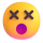 Emoji voor duizelig gezicht van Teams