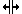 Afbeelding van een verticale pijl met twee punten