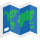 Wereldkaart-emoticon
