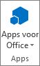 Knop Apps voor Office
