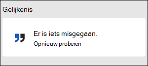 Fout Er is iets misgegaan in Word
