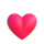 Emoji van teams kloppend hart