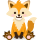 Fox knuffel emoticon