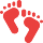 Footprints-emoticon