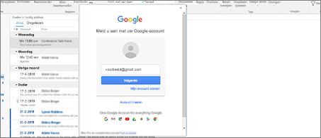 Gmail in outlook 2016 werkt niet
