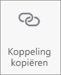 Knop Koppeling kopiëren in OneDrive voor Android