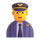 Emoji van Teams-man-piloot