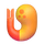 Emoji van teams gebakken garnalen