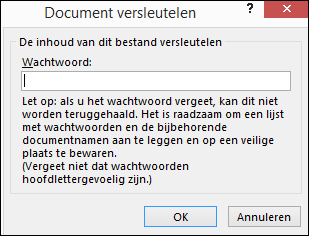 Een Excel-bestand Beveiligen - Office-ondersteuning