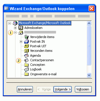 Exchange/Outlook Wizard