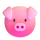 Emoji van teams varkensgezicht