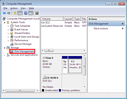 Afname Monteur baseren Een basisschijf converteren naar een dynamische schijf in Windows 7 -  Microsoft Ondersteuning