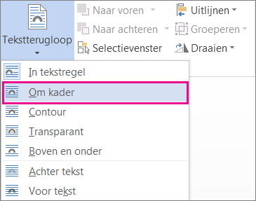 Tekstterugloop In Word Word