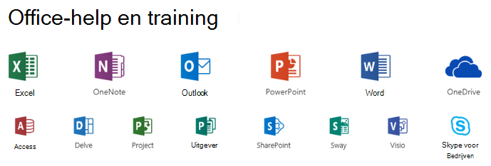 Ondersteuningsopties voor Microsoft Office