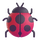 Emoji van teams lieveheersbeestje