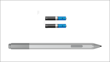Surface-pen en batterijen