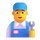 Emoji van Teams-man-monteur