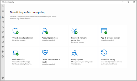 De app Windows-beveiliging in Windows 11