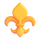Emoji van Teams fleur de lis