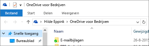 Oude OneDrive voor Bedrijven-bureaubladclient