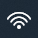 Verbonden met Wi-Fi pictogram dat wordt weergegeven op de taakbalk