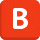 Bloedtype B-emoticon