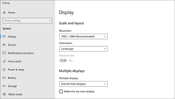 Platteland Visa slijtage Twee beeldschermen instellen op Windows - Microsoft Ondersteuning