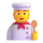 Emoji van de chef-kok van Teams-persoon