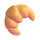 Emoji van Teams-croissant