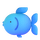 Emoji van Teams-vissen