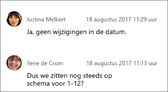 Opmerkingen op volgorde van nieuwste naar oudste