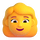 Emoji van teams glimlachende vrouw