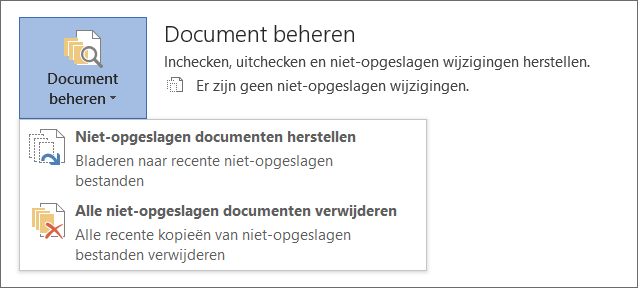 Office 2016: Documenten beheren