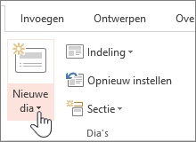 Knop Nieuwe dia