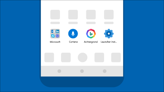 Een Microsoft-ervaring overbrengen naar uw Android-telefoon met de app Microsoft Launcher