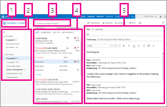 E-mail in Outlook Web App