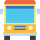 Emoticon van binnenkomende bus