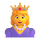 Emoji księżniczki w aplikacji Teams