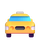 Emoji nadjeżdżającej taksówki w zespołach