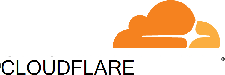 Logo platformy Cloudflare