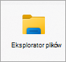 ikona Eksplorator plików.