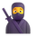 Emoji ninja w aplikacji Teams