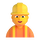 Emoji pracownika budowlanego w aplikacji Teams