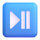 Emoji przycisku odtwarzania lub wstrzymania w aplikacji Teams