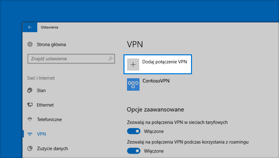 Łączenie Z Siecią Vpn W Systemie Windows 10 1650