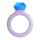 Emoji pierścionka zaręczynowego w aplikacji Teams