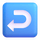 Emoji zakrzywionej strzałki w lewo w aplikacji Teams