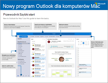 Przewodnik Szybki start dla programu Outlook 2016 dla komputerów Mac
