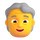 Emoji starszej osoby dorosłej w aplikacji Teams